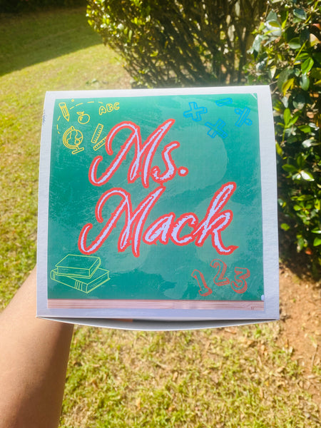 Teacher Appreciation Box