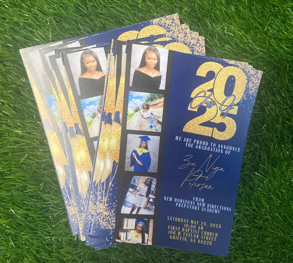 5x7 Graduation Invitations