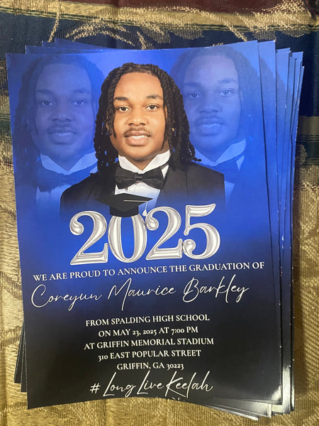 5x7 Graduation Invitations