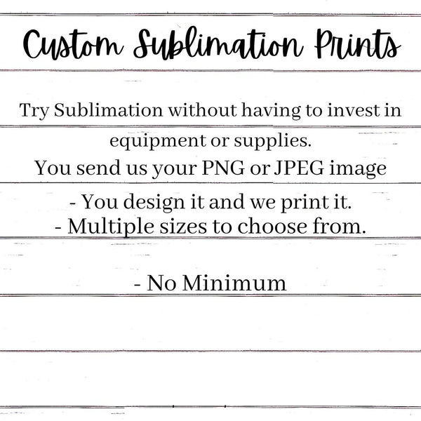 Sublimation Prints